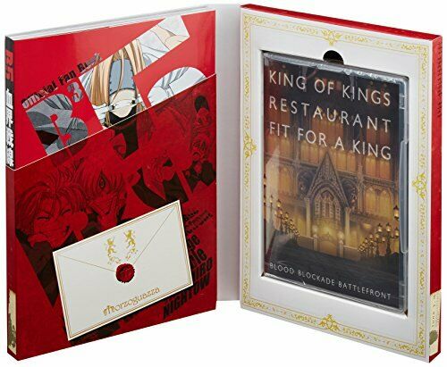 Shueisha Blood Blockade Battlefront Fanbook w/Animation DVD (Book) NEW_2