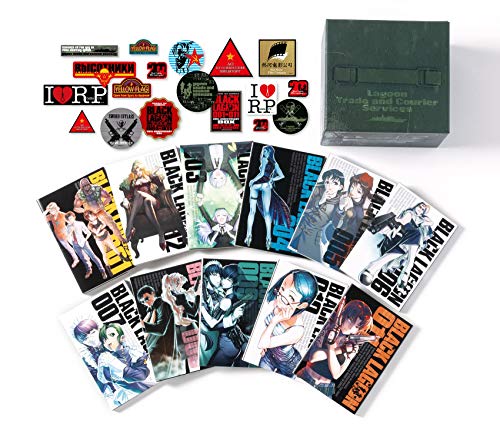 BLACK LAGOON Vol.1-11 20th Anniversary Box set Limited Rei Hiroe 2021 Comics NEW_1