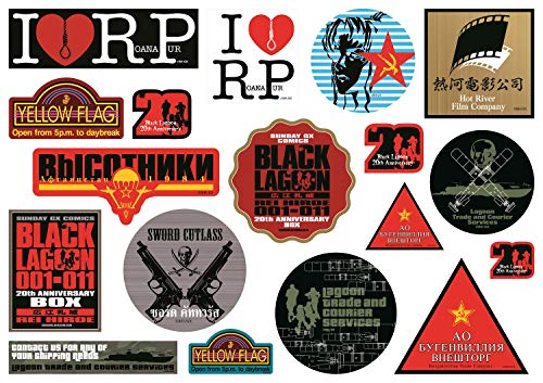 BLACK LAGOON Vol.1-11 20th Anniversary Box set Limited Rei Hiroe 2021 Comics NEW_3