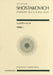 Musical Score Shostakovich Symphony No. 6 b minor work 54 (Zen-on score) NEW_1