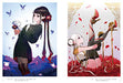 YUU Character Artworks CONTRAST Art Book Illustration NEW from Japan_3