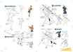 For drawing Japanese-style men's pose collection to fight (Book) How to Draw NEW_4