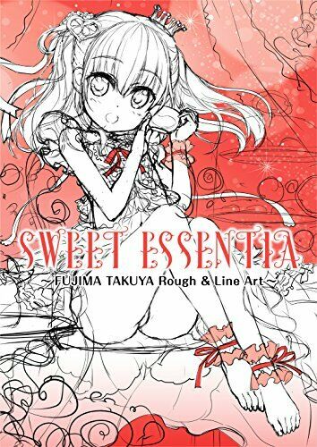 Sweet Essentia -Fujima Takuya Rough & Line Art- (Art Book) NEW from Japan_1