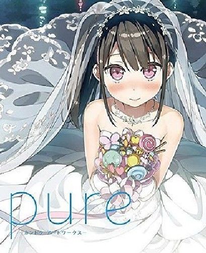 Pure Kantoku Art Works First Limited Edition w/Bonus Item from Japan_1