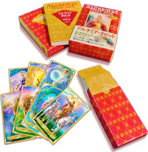 Alchemia Tarot Deck 78 cards set Ako Morimura Illustration by Takaki NEW_4