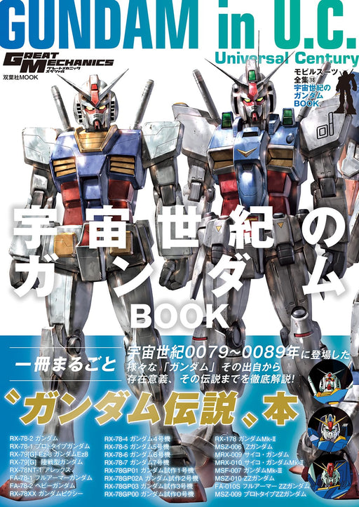 Futabasha Mobile Suit Complete Works 18 Universal Century's Gundam Book NEW_1