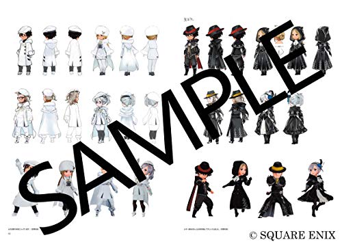 BRAVELY DEFAULT II 2 Design Works THE ART OF BRAVELY 2021 Game Art Book (Mook)_4