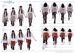 How To Draw Manga Motion of Skirt Pose Book JAPAN Upskirt Reference Book NEW_4