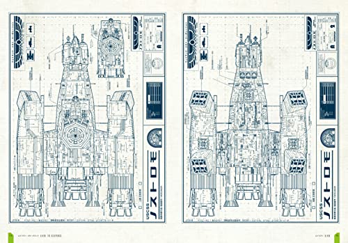 Super Details Mechanical Drawing Collection Alien Blueprint /Graham J. Langridge_5