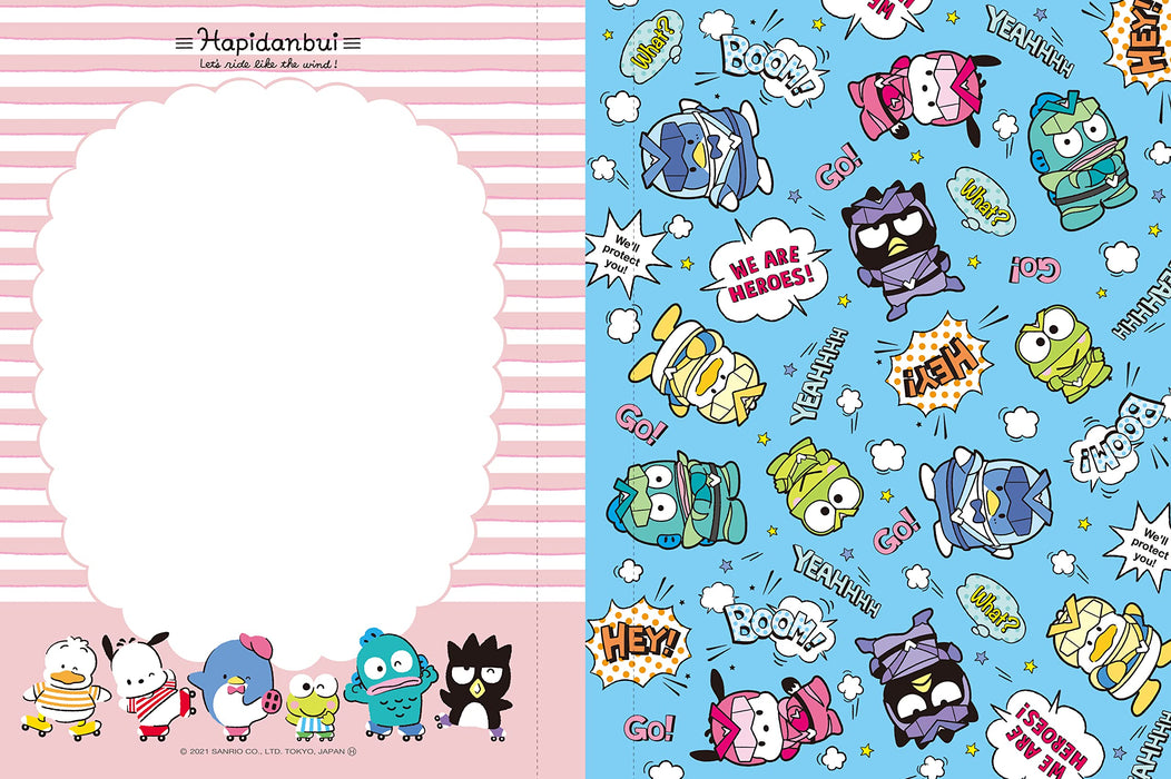 Sanrio Characters Hapidanbui Fan Book Challenge! Kero Kero Keroppi Tuxedo Sam_9