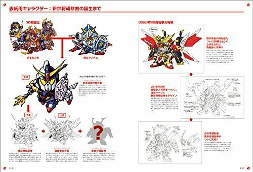Genkosha SD Gundam Design Works (Art Book) NEW from Japan_3