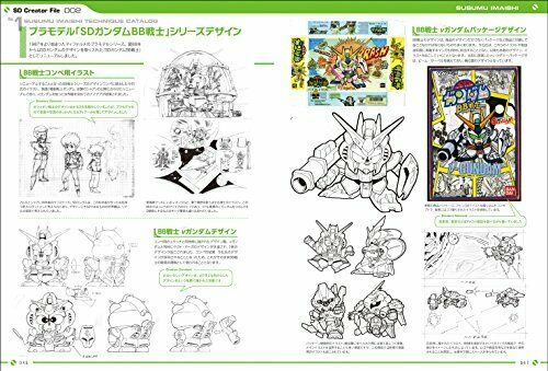 Genkosha SD Gundam Design Works (Art Book) NEW from Japan_7