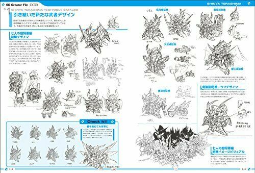 Genkosha SD Gundam Design Works (Art Book) NEW from Japan_9