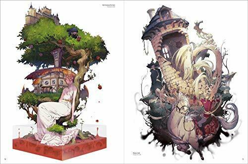Genkosha Ryota-H Works Collection & Drawing Technique Art Book from Japan_3