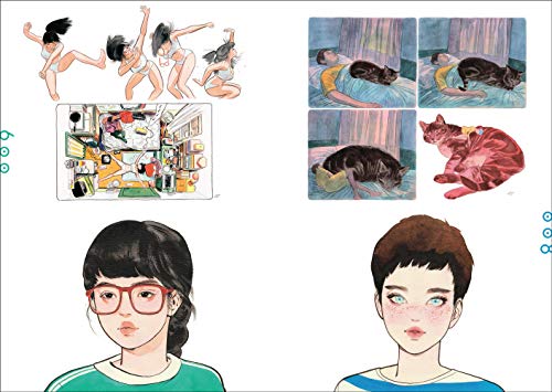 SISTERHOOD LITTLE THUNDER ART BOOK Hong Kong cartoonist / illustrator NEW_4