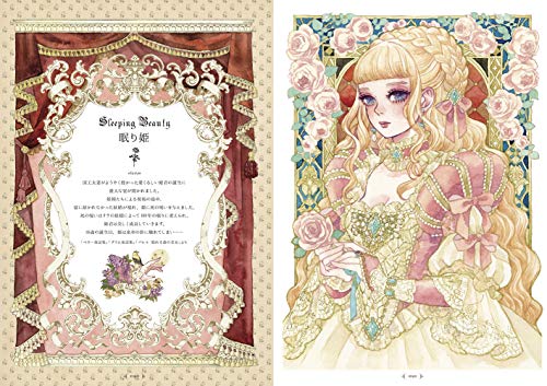 Dress-up Doll Illustration Princess Fantasy SAKIZO Japan Art Book NEW_2