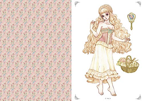 Dress-up Doll Illustration Princess Fantasy SAKIZO Japan Art Book NEW_3