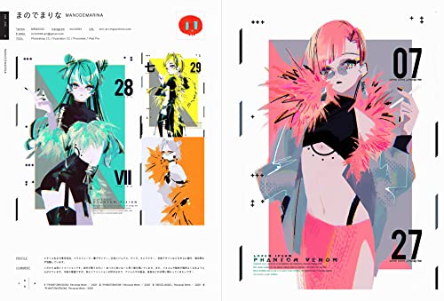 ILLUSTRATION 2021 150 Popular Japanese Artists Art Book NEW_10