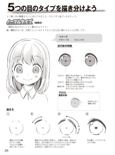 How to Draw Moe Character Basic Pose Sketch Book manga Anime NEW from Japan_6