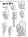 SUPER DEFORMED POSE Collection Girl Character w/CD How to Draw Anime Manga Book_6