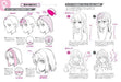 How to Draw Male and Female Faces Book NEW from Japan_10