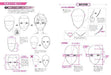How to Draw Male and Female Faces Book NEW from Japan_4