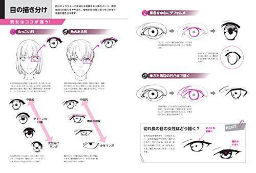How to Draw Male and Female Faces Book NEW from Japan_6