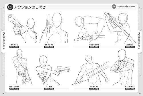 Hobby Japan Hand Gesture Illustration Pose Collection Book from Japan_6
