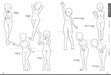 A Collection of Illustration poses with Low Head and Body Girls Ver. NEW_3