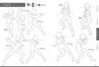 A Collection of Illustration poses with Low Head and Body Girls Ver. NEW_9