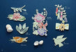 Cut and Decorate Beautiful Five-color Paper-Cutting Notebook (Book) NEW_4