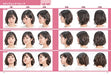 360 Degrees Hair Catalog for Illustrators Girl's Basic Hairstyle Ver. (Book) NEW_7