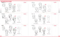 One Pencil! Easy Illustration Exercise Book People and Gestures (Book) NEW_4