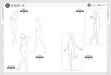 Girl Illustration Pose Collection: 3 Types of Body Shapes Can be Drawn. (Book)_3