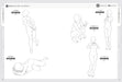 Girl Illustration Pose Collection: 3 Types of Body Shapes Can be Drawn. (Book)_5