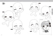 Hobby Japan Mini Chara Illustration Pose Basic w/CD-ROM included (Book) NEW_2