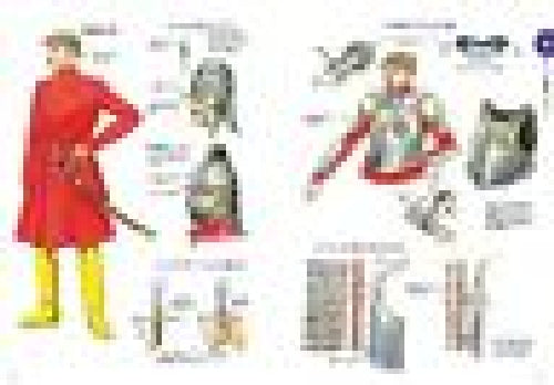 Ikaros Publishing Military Uniforms / Fashion History Color Picture Book_2