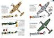 Ikaros WWII Military Aircraft Painted Diagram Compilation Book from Japan_3