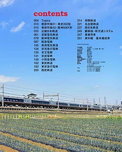 Ikaros Publishing Japan Private Railways Annual 2021 (Book) NEW_2