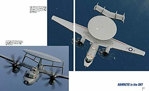 Ikaros Publishing Famous Battle Plane in the World E-2 Hawkeye (Book) NEW_3