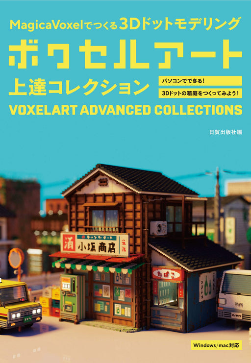 How to Draw Boxel Art Advanced Collection 3D modeling made with MagicaVoxel NEW_1