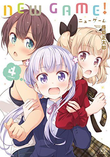 NEW GAME! vol.4 Manga Time Kirara Comics Shotaro Tokuno from Japan NEW_1