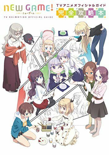 Hobunsha New Game! TV Animation Official Guide (Art Book) NEW from Japan_1
