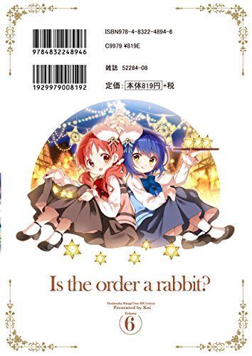 Is the Order a Rabbit? Vol.6 Manga Time Kirara Comics Houbunsha Koi from Japan_2