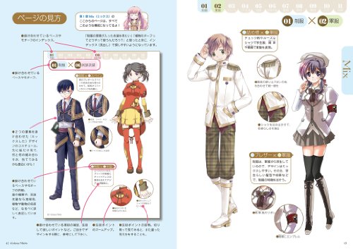 Costume Matrix Design How to Draw Japan Anime Manga Art Guide Book NEW_5