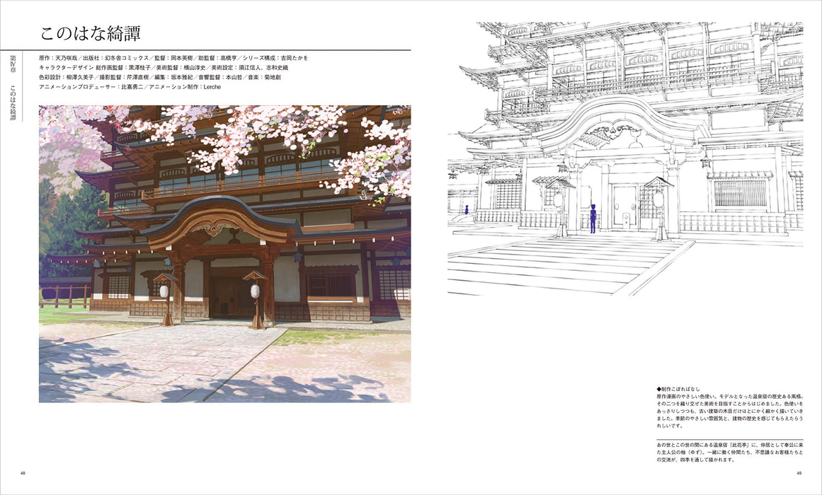 Kusanagi Background Art Collection 8 JAPAN Anime Art Book Non Non Biyori NEW_4