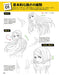 How to Draw Hair Style of Personality Character Manga Anime Art Book NEW_3