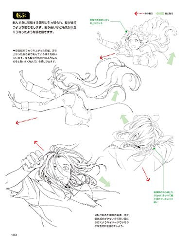How to Draw Hair Style of Personality Character Manga Anime Art Book NEW_5