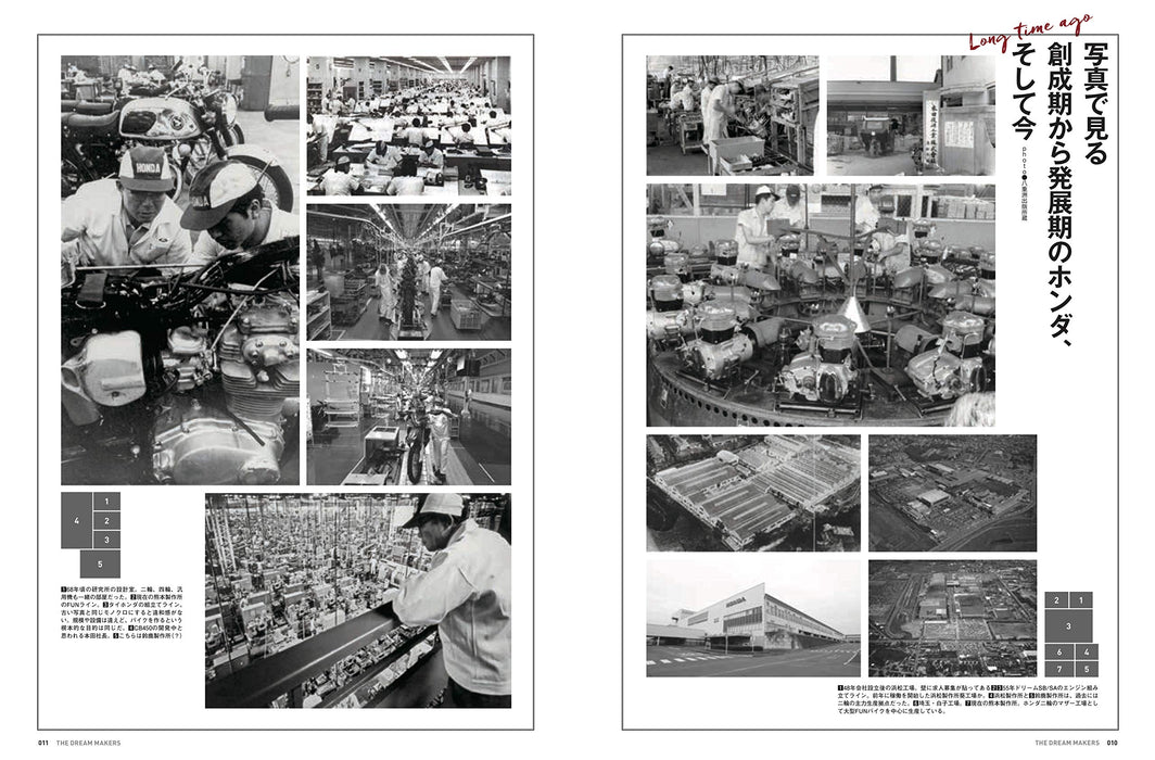 HONDA MOTORCYCLE THE DREAM MAKERS 70 years Books Yaesu Media Mook 578 Motorcycle_3