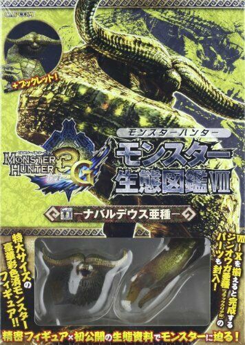 Capcom Monster Biological Encyclopedia VIII Naval Deus Subspecies (Art Book) NEW_1
